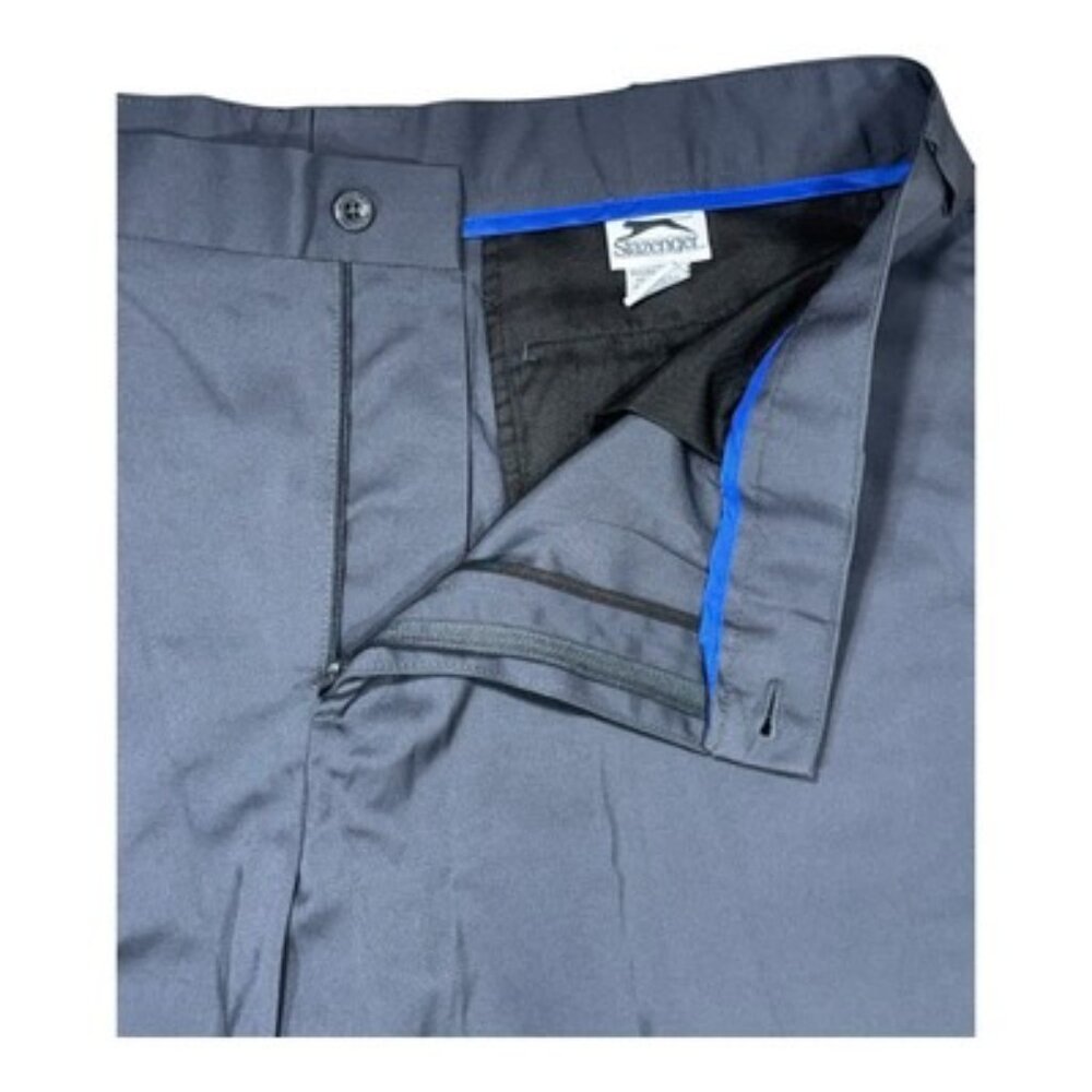 Slazenger Golf Shorts Men 40 Gray Waist Moisture-Wicking Athletic Club Summer - Picture 7 of 16